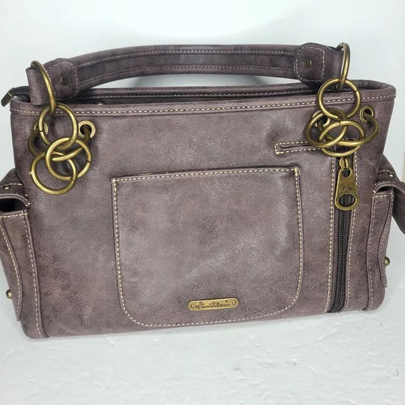 Montana West Azted Concealed Carry Satchel And Wallet‎ Set Coffee - Picture 3 of 10